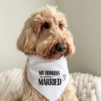 My Humans Are Getting Married - Pet Bandana