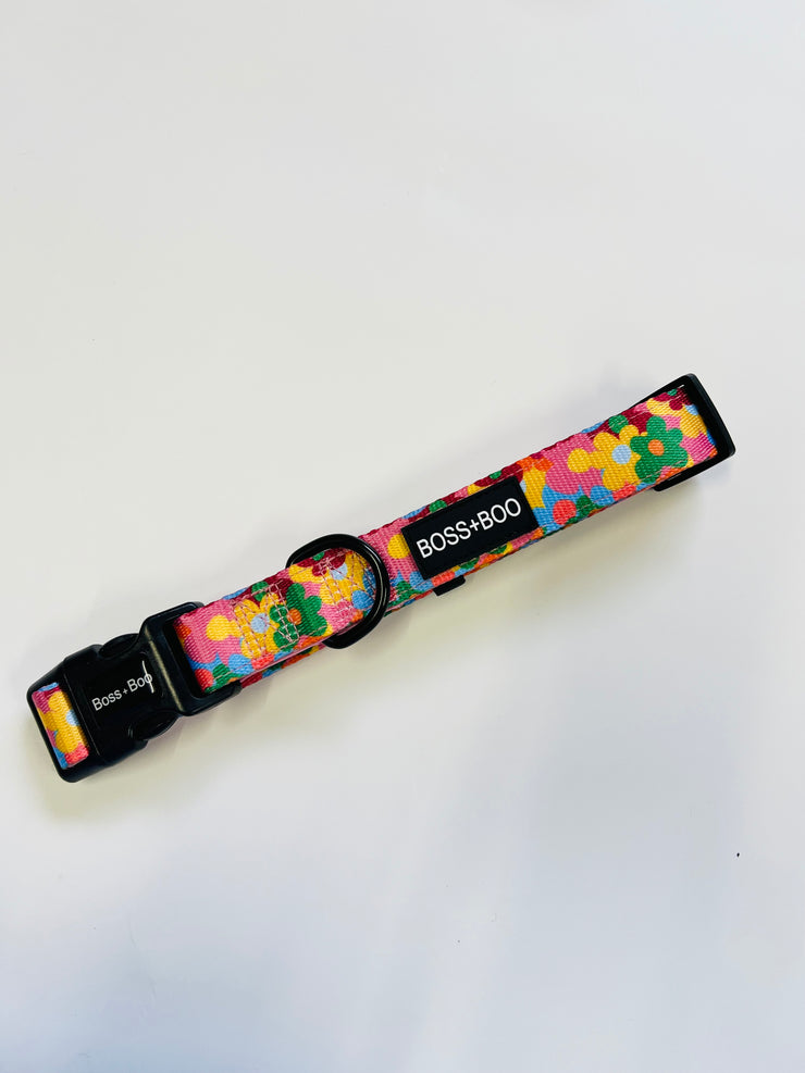 Austin Flowers - Dog Collar (Old Logo)