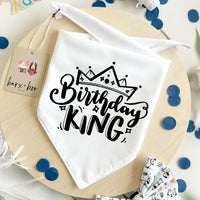 Birthday King - Pet Bandana