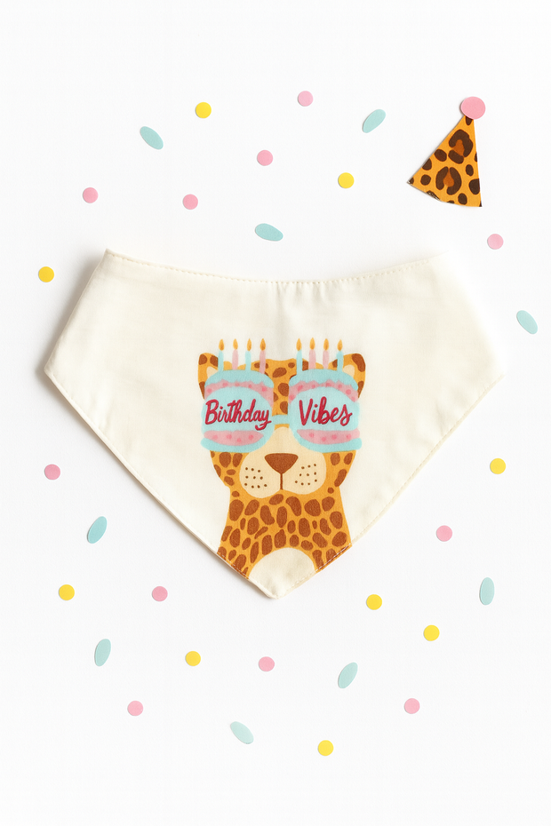 Birthday Vibes - 2-In-1 Bandana