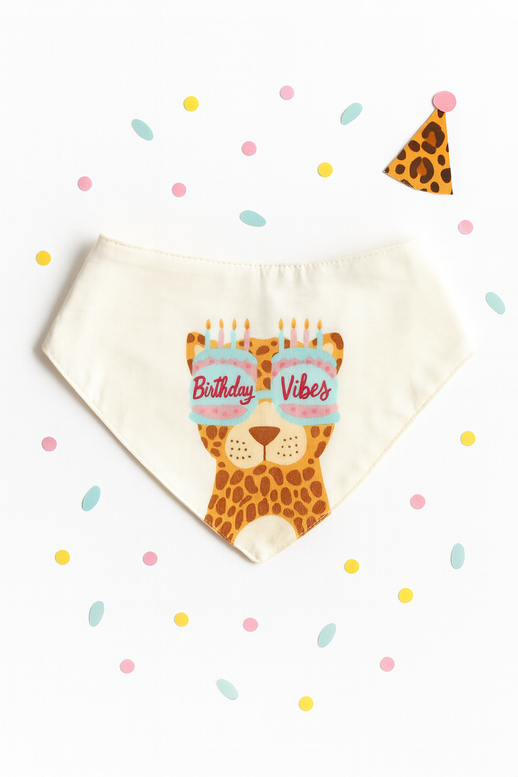 Birthday Vibes - 2-In-1 Bandana