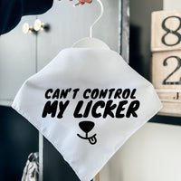 Can't Control My Licker - Pet Bandana