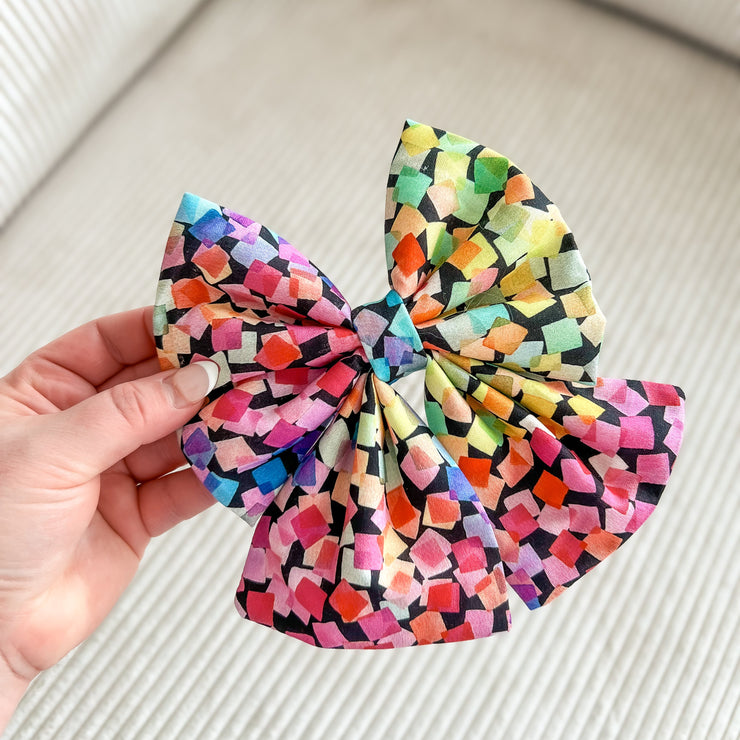 Confetti - Handmade Sailor Bow