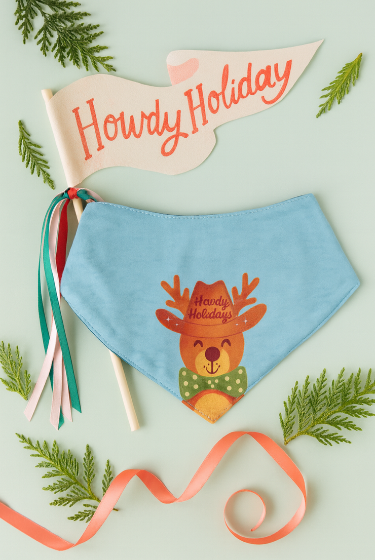 Howdy, Mr. Grinch - 2-In-1 Bandana