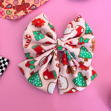 Santa Baby - Sailor Bow (Made to Order)