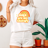 Dogs Are My Therapy Tee