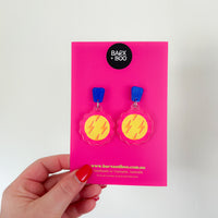 Thunderstruck - Statement Earrings