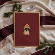 Christmas - Custom Drawn Pet Portrait