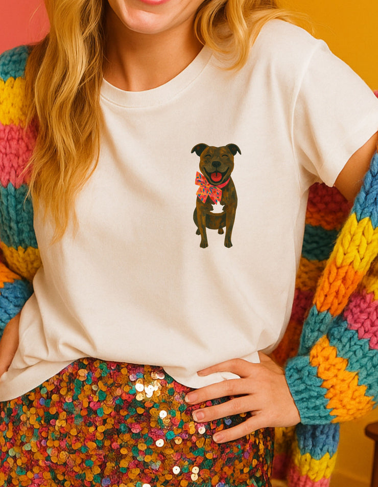 Custom Painted Pet Portrait - T-Shirt