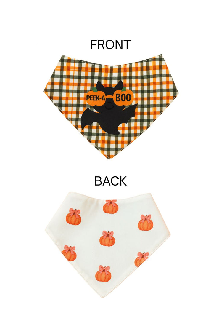 Peek-A-Pumpkin - 2-In-1 Bandana