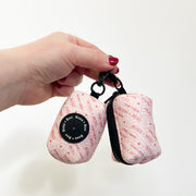 Signature Label Nude/Berry - Waste Bag Holder