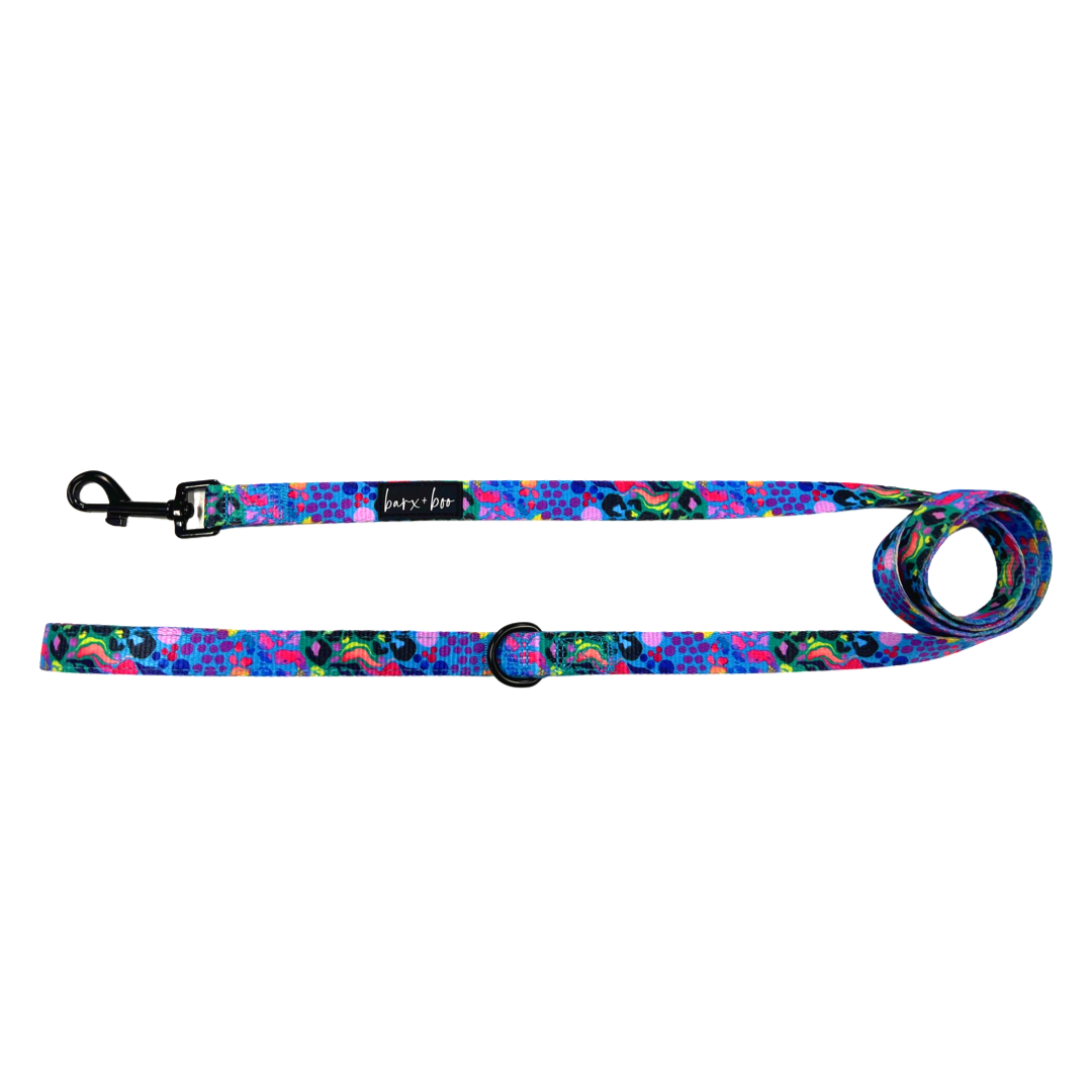 Eclectic Leopard - Dog Lead