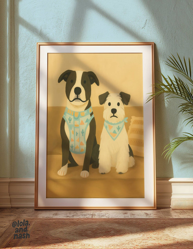 Custom Painted Pet Portrait