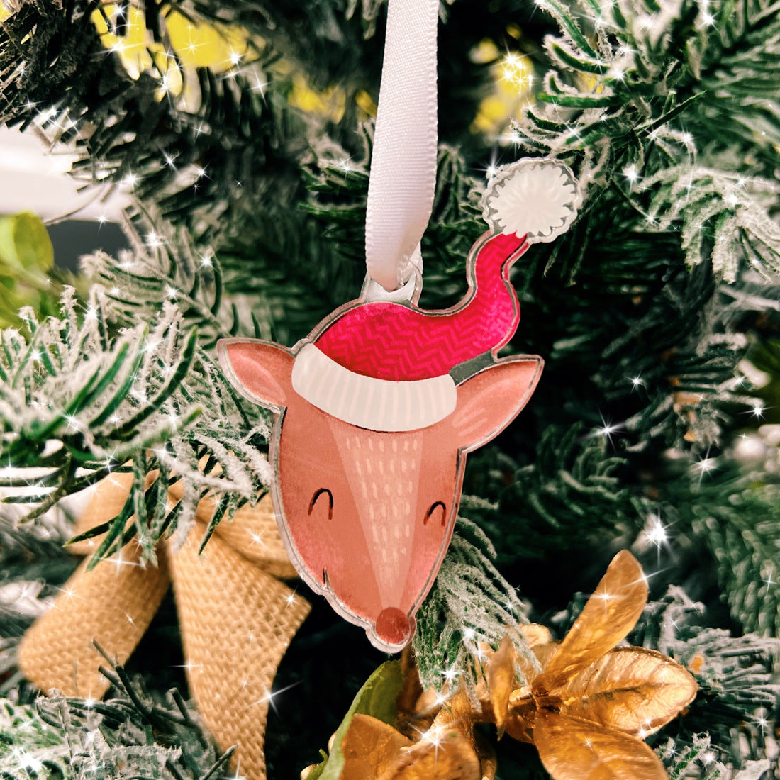 Oh Deer Christmas Decoration