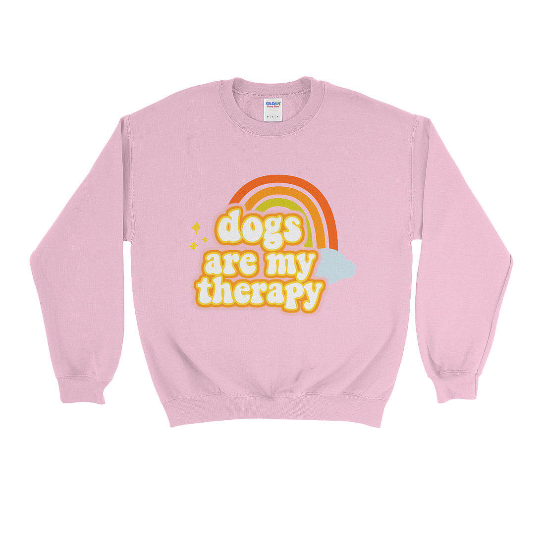 Dogs Are My Therapy - Jumper (Pink)