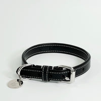 Vegan Leather Collar - Black