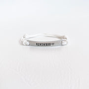 Kindness Bracelet - White