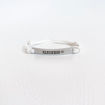 Kindness Bracelet - White
