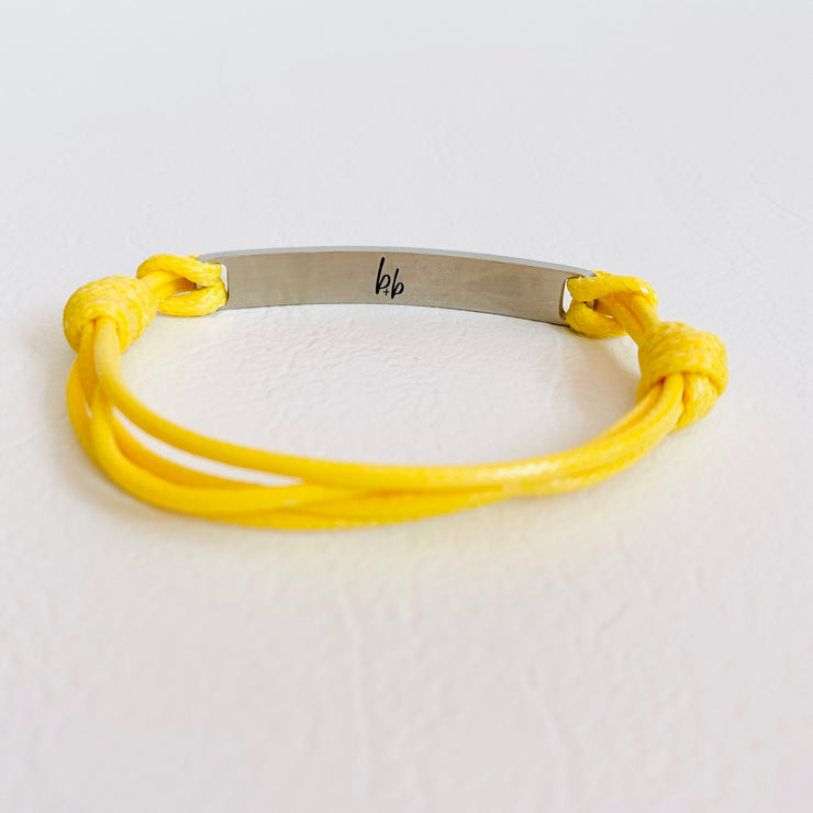 Good Vibes Bracelet - Yellow