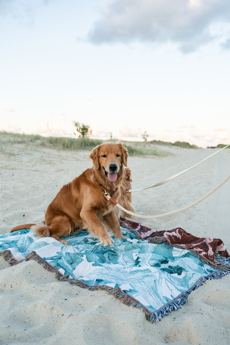Woven Rug/Blanket - Shake It Like A Palm Palm
